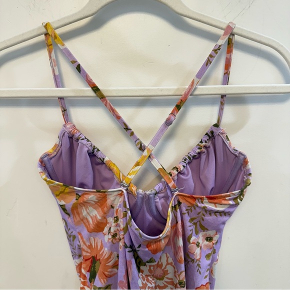 SEAFOLLY Paradise Garden Underwire One-Piece multi color size 12 - Picture 6 of 8